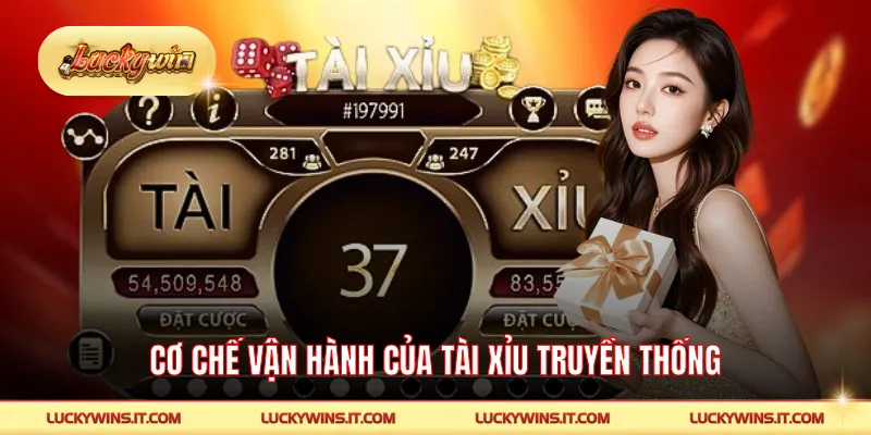 Khái quát cơ chế vận hành của tài xỉu truyền thống